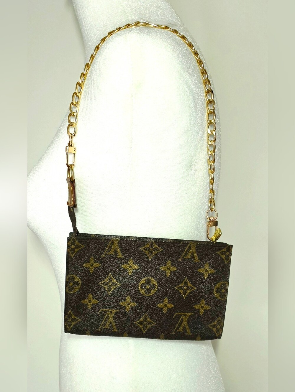 Authentic Louis Vuitton Monogram Pouch
